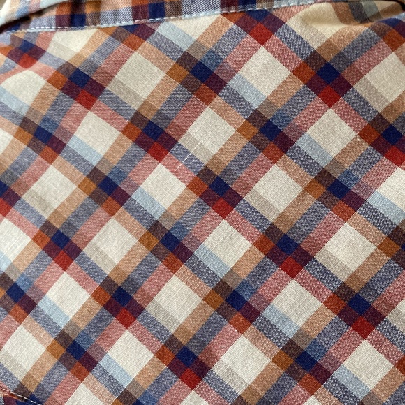Vintage pearl snap western plaid - Picture 5 of 10